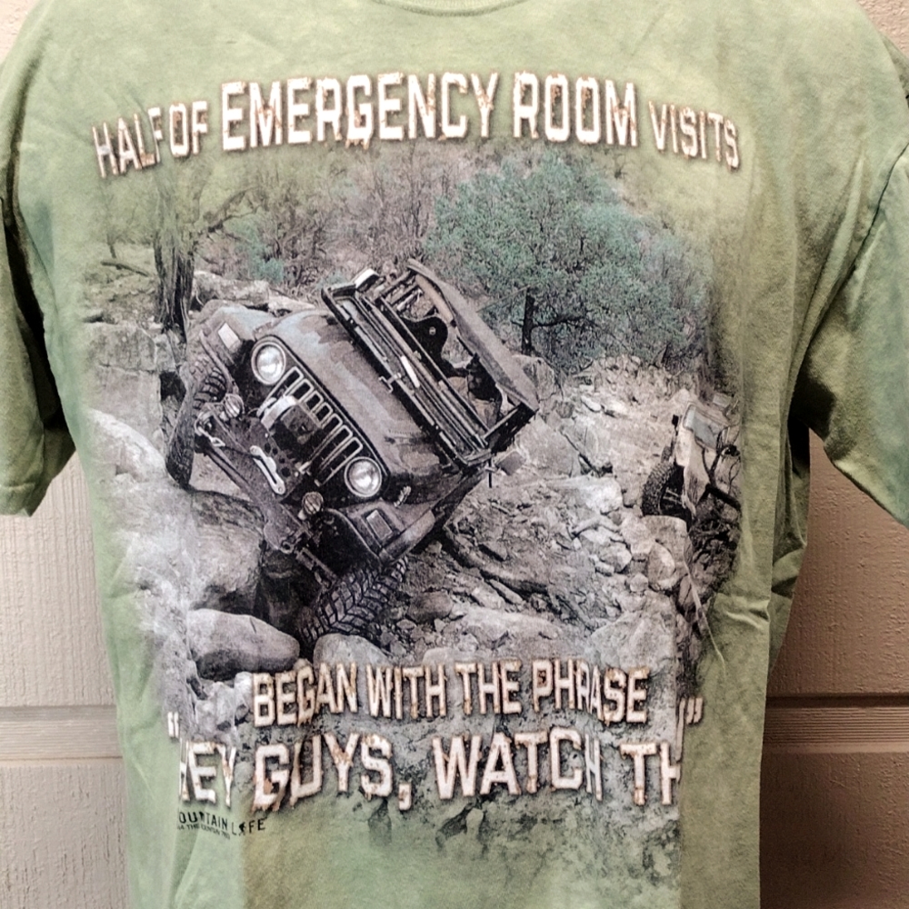 GUYS, WATCH THIS!... graphic tee XL